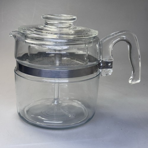 Vtg pyrex percolator glass - pyrex,